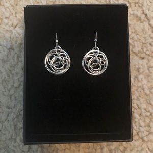 Silver earrings